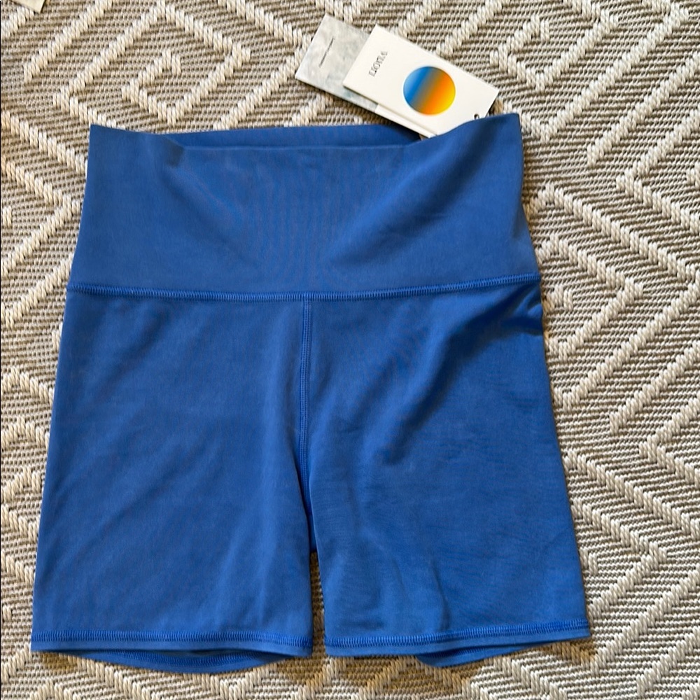 Vuori Washed Studio Short in Cerulean *NWT